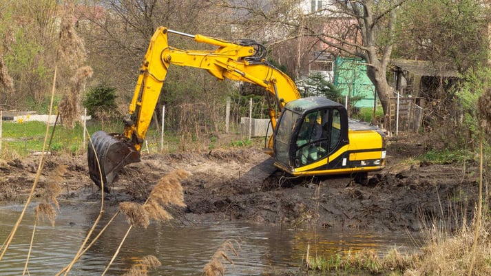 Dredging muck from lakes and ponds is very expensive, invasive and time intensive