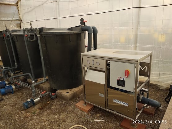Neo Nanobubble Generator in Tomato Greenhouse in Almeria, Spain