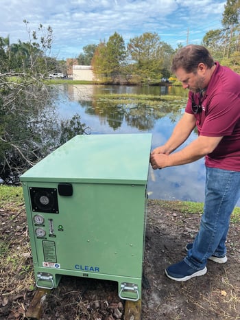 Lake Theresa Clear Installation Florida